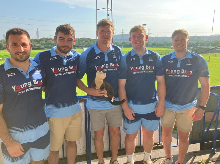 Narberth try scorers - Lewys Gibby, Josh Evans, Tom Powell, Dean James, Ashley Sutton